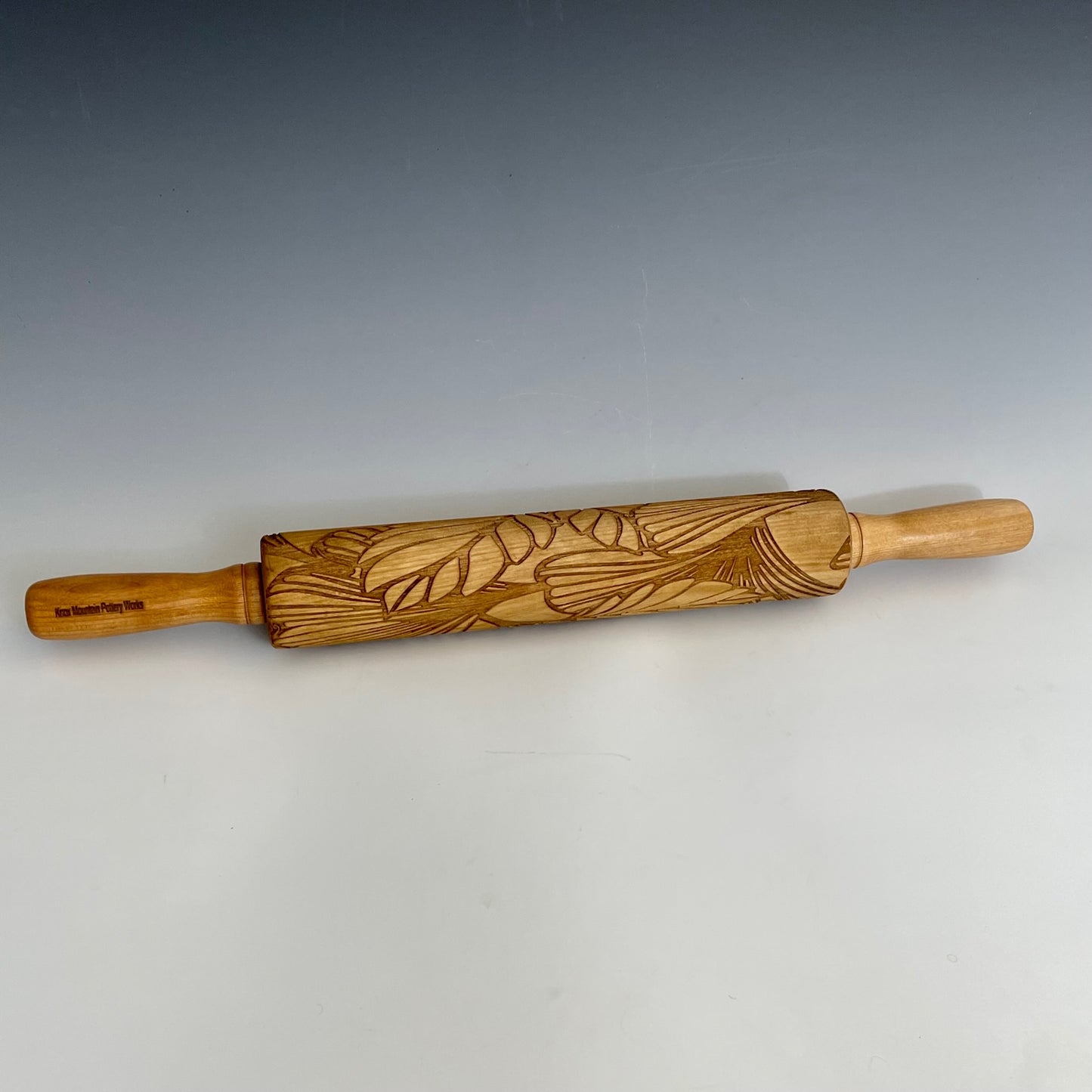 Textured Rolling Pin - Flora Leaf