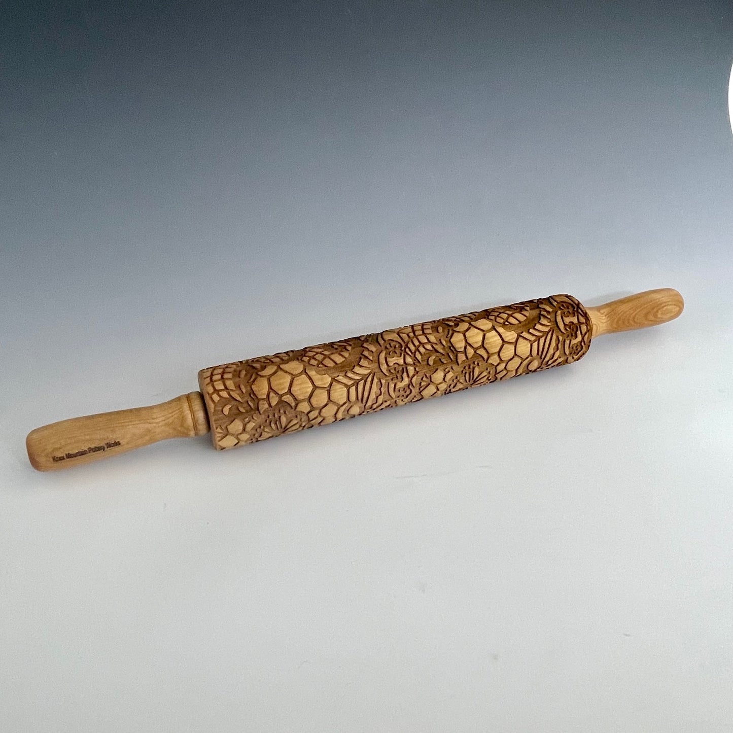 Textured Rolling Pin - Grandma's Lace